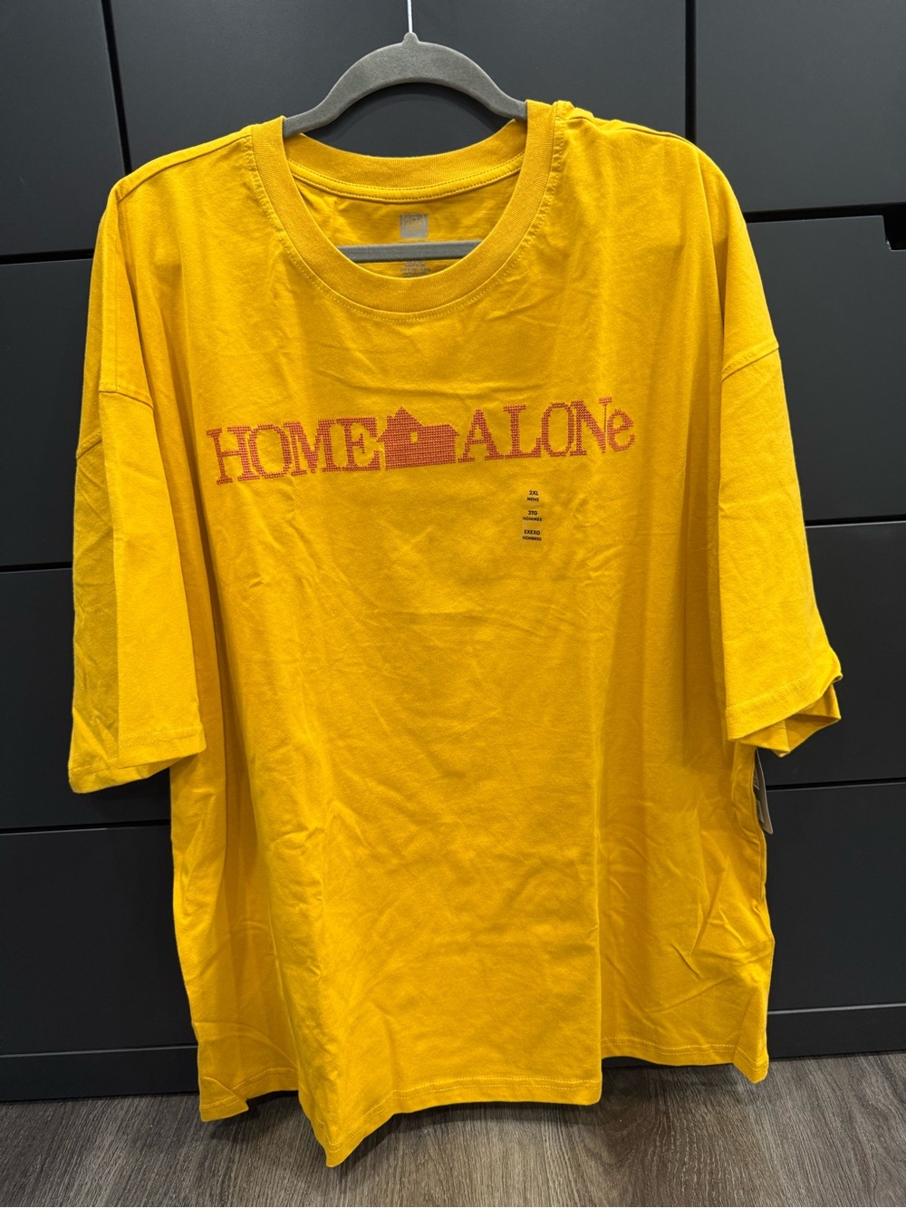 Disney Men’s Yellow "Home Alone" Graphic Tee